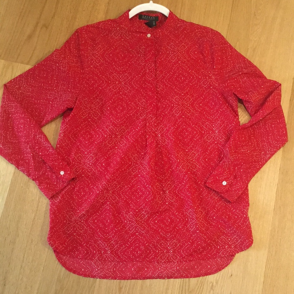 Lauren Ralph Lauren petite blouse. Size PM